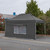 Vaunt X 4.5m x 1.9m Window Gazebo Side Panel - Grey image B