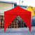 Vaunt 3m x 1.9m Single Door Gazebo Side Panel - Red image C