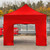 Vaunt X 3m x 1.9m Double Door Gazebo Side Panel - Red image C