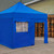 Vaunt X 3m x 1.9m Door & Window Gazebo Side Panel - Blue image C