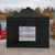 Vaunt 3m x 1.9m Window Gazebo Side Panel - Black image C