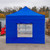 Vaunt 3m x 1.9m Window Gazebo Side Panel - Blue image C