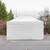 Vaunt 4.5m x 1.9m Plain Gazebo Side Panel - White image E