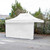 Vaunt 4.5m x 1.9m Plain Gazebo Side Panel - White image B