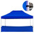 Vaunt 4.5m x 1m Plain Gazebo Half Side Panel - Blue image