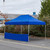 Vaunt 4.5m x 1m Plain Gazebo Half Side Panel - Blue image B