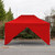 Vaunt 4.5m x 1.9m Single Door Gazebo Side Panel - Red image H