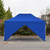 Vaunt 4.5m x 1.9m Single Door Gazebo Side Panel - Blue image H