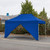 Vaunt 4.5m x 1.9m Single Door Gazebo Side Panel - Blue image B