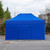 Vaunt X 4.5m x 1.9m Double Door Gazebo Side Panel - Blue image K