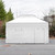 Vaunt 4.5m x 1.9m Door & Window Gazebo Side Panel - White image I