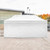 Vaunt 6m x 1.9m Plain Gazebo Side Panel - White image E