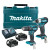 Makita 2 Piece Brushless Kit, 2x 6.0Ah Batteries, Charger  & Case image