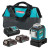 Makita SK700G 12V Max CXT Green Multi-Line Laser, 2x 2.0Ah Batteries, Charger & Contractor Tool Bag image