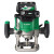 Hikoki M3612DAJPZ 36V MultiVolt Brushless 1/2" Router, 1x 2.5Ah Battery, Charger & Case image 2