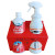 Trade Tidy Glass Cleaner Holder - Red image 2