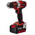 Einhell TE-TK 18/2 Li 18V 2 Piece Kit, 1x 4.0Ah Battery, Charger & Tool Bag image 1