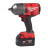 Milwaukee M18 FHIWP12-502X 18V FUEL Brushless Impact Wrench with Pin Detent, 2x 5.0Ah Batteries, Charger & Case image 2