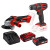 Einhell TC-TK 18 Li Kit 2 Piece 18V Power Tool Kit, 1x 1.5Ah Battery, 1x 3.0Ah Battery & FastCharger image
