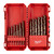 Milwaukee 19 Piece Red Cobalt HSS Metal Drill Bit Set image
