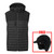 TuffStuff Howden Hooded Gilet /  Bodywarmer - Black image