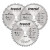 Trend 3 Piece 184mm x 16mm Mixed 24T/40T/60T Circular Saw Blades image