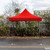 Vaunt 3m x 3m Steel Pop-Up Gazebo - Red image B
