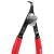 Milwaukee Small 90° Angled Circlip Plier - 0.9mm Tip image 1