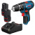 Bosch GSB 12V-15 12V Combi Drill, 2x 2.0Ah Batteries & Charger image