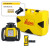 Leica Rugby 610 Self-Levelling Red Rotating Laser (500m) Alkaline with Tripod, Staff & Rod Eye 140 image 1