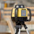 Leica Rugby 610 Self-Levelling Red Rotating Laser (500m) Alkaline with Tripod, Staff & Rod Eye 140 image A