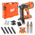 Spit Pulsa 27E Electrician’s Starter Nail Gun Kit 2.0, 1200x Various Fixings, 2x Fuel Cells, 1x 2.5Ah Battery, Charger & Case image
