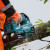 Makita DUC256PT2 36V (Twin 18V) LXT 250mm Brushless Chainsaw, 2x 5.0Ah Batteries & Dual Charger image A