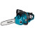 Makita DUC305PT2 36V (Twin 18V) LXT Brushless 30cm Chainsaw, 2x 5.0Ah Batteries & Dual Charger image 1