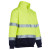 Blackrock Hi-Vis 2 Tone Hooded Sweatshirt - Yellow/Navy image 2