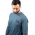 Caterpillar Banner Long Sleeve T-Shirt - Teal image D