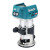Makita RT001GZ 40V XGT Brushless Router Trimmer & AS001GZ 40V XGT Brushless Dust Blower - Bodies & MAKPAC Case image 3