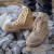 Steel Blue Southern Cross Zip Scuff S3 Safety Boots - Sand image A
