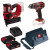 Einhell 2 Piece Drill & Nailer 18V Power Tool Kit, 2x 2.0Ah Battery, Charger & Tool Bag image