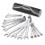 Duratech DTCW15S 15 Piece Imperial Combination Spanner Set with Rolling Pouch image