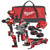 Milwaukee M18 FPP7A3-503B 18V Brushless FUEL 7 Piece Set, 3x 5.0Ah Batteries, Charger & Wheeled Bag image