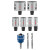 Bosch PRO 9 Piece Multi Material PC Plus Holesaw Set image 1