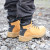 OX Attitude Honey Nubuck Leather Safety Boots image E