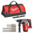 Milwaukee M18 FH-0 18V FUEL Brushless SDS+ Drill - Body, Bag & 7 Piece Contractor SDS+ Drill Bit Se image
