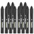 Tracer Black Crayon Marker - Pack of 12 image