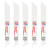 Milwaukee SAWZALL 300mm Reciprocating Saw Blades for Wood, Metal & Plastic - Pack of 5 image