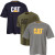 Caterpillar 3 Piece Trademark Logo T-Shirts image