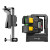 Stabila LAX 500 G Crossline Plumb Point Green Laser, SLB 500 Base, Target Plate, SWB10 Wall Bracket, 2x 2.0Ah Batteries, Charger & Case image 5