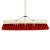 Edge 450mm Red PVC Broom Head with 1400mm H3 FSC Handle image