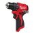 Milwaukee M12 BLDDRC-202C 12V Brushless Drill Driver, 2x 2.0Ah Batteries, Charger & Case image 1